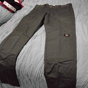 Dickies GreenCargo Pants Durable Utility Design